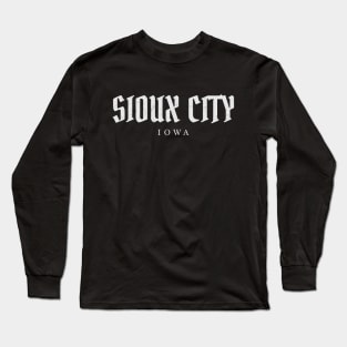 Sioux City, Iowa Long Sleeve T-Shirt